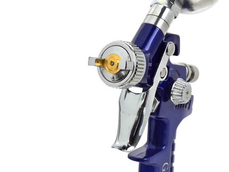 Pistolet lakierniczy HVLP mini 125ml 0,8mm metalowy zbiornik