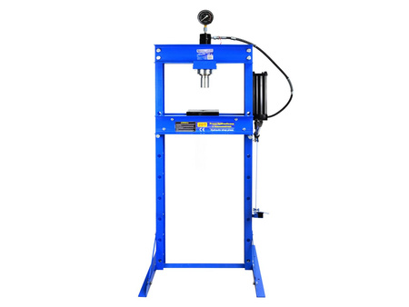 #Prasa hydrauliczna 20T z manometrem i pompą nożną(1/3cz.)