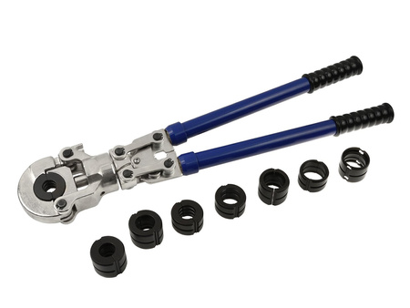 Zaciskarka hydrauliczna do zaciskania złączek PEX-AL-PEX + 8 matryc (4)