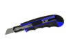 Nożyk do tapet z ostrzem łamanym 18x0,5mm, 6 ostrzy Softgrip GEKO
