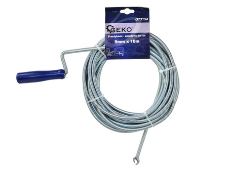 Spirala do udrażniania rur kanalizacyjnych 9mm x 10m
