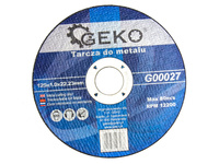 Tarcza do cięcia metalu 125 x 22,23 x 1,0 mm GEKO
