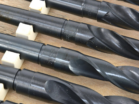 Zestaw wierteł Morse'a do metalu MK2 14,5-23 10 sztuk