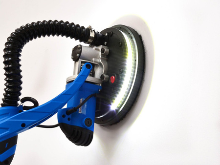 Szlifierka-żyrafa do gipsu gładzi 225mm 2xLED