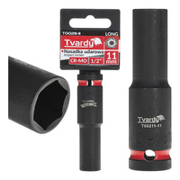 WYTRZYMAŁA NASADKA UDAROWA DŁUGA 1/2" 11mm CR-MO TVARDY