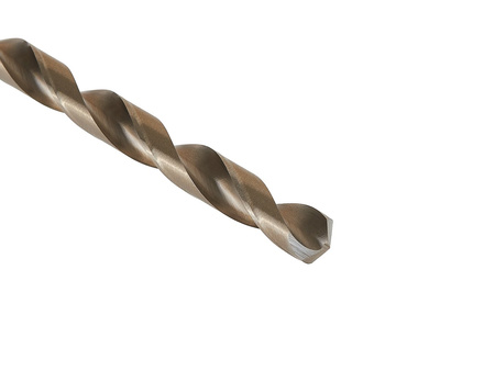 Wiertło złote do metalu długie 8.0 x 390mm HSS DIN1869