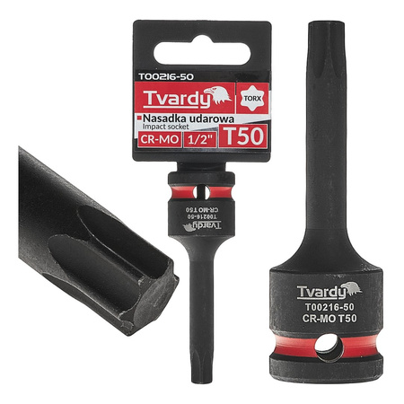 WYTRZYMAŁA NASADKA UDAROWA DŁUGA 3/4" 32mm CR-MO TVARDY