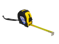 Miara gumowana zwijana stalowa z blokadą 5m x 19mm x 0,135mm GEKO