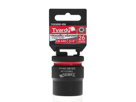 WYTRZYMAŁA NASADKA UDAROWA DŁUGA 1/2" 17mm CR-MO TVARDY