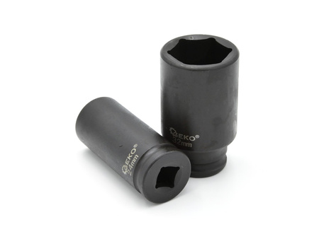 Zestaw nasadek udarowych długich 1/2" 10-32mm 16szt.