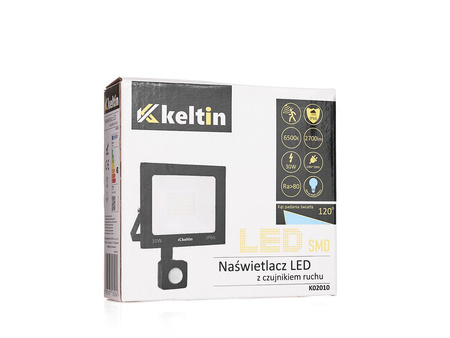 Naświetlacz LED 30W z czujnikiem ruchu – barwa biała zimna 6500K (40)