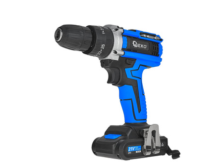 Wiertarko-wkrętarka z funkcją udaru 21V 2x akumulator 2ah  (10)