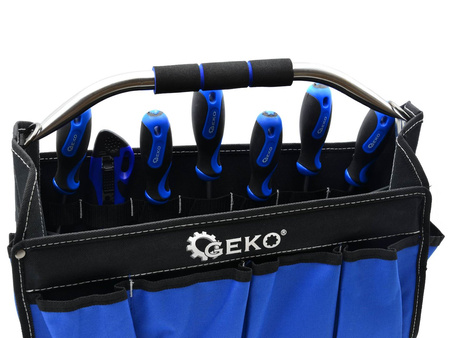 GEKO Torbą monterska narzędziowa 11+7 600D