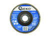 Tarcza listkowa 125mm P120 GEKO (10/200)