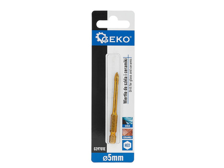 Wiertło do szkła i ceramiki HEX 5mm