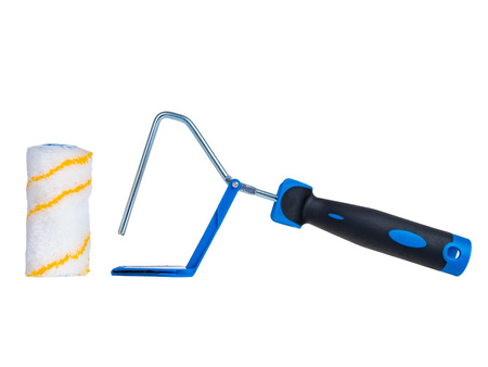 Wałek malarski z rączką 2K do malowania odcięć – poliakryl 10cm 30mm fi-6mm (50)