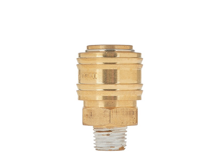 Szybkozłączka mosiężna GZ 1/4" typ żeński (1/10/100)