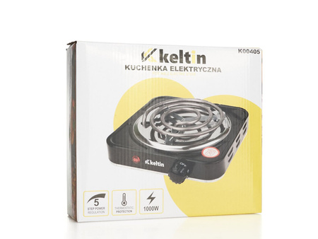 Kuchenka elektryczna jednopalnikowa 1000W (12)