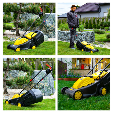 Elektryczna kosiarka indukcyjna John Gardener 2000W 32cm