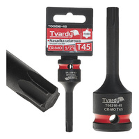 WYTRZYMAŁA NASADKA UDAROWA TRZPIENIOWA TORX T45 1/2” CR-MO TVARDY