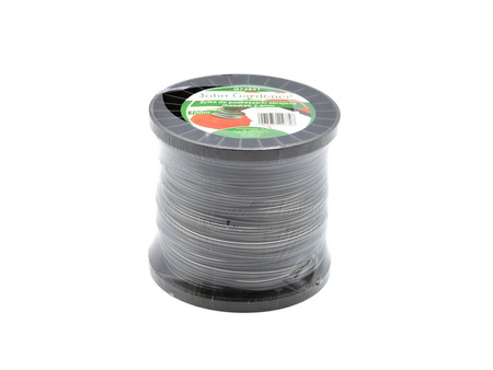 Żyłka do podkaszarki zbrojona (kwadrat) 2,4mm x 100m