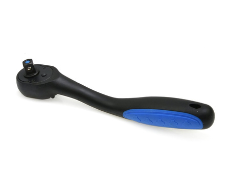 Grzechotka powlekana wygięta 3/8" 72T