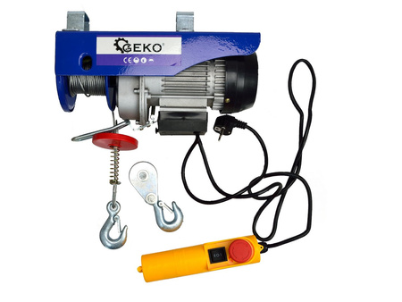 Elektryczna wciągarka linowa 150/300 kg 1200W