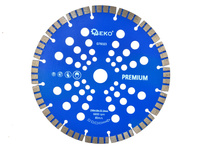 Tarcza diamentowa segmentowa 230 x 22,23 x10 mm turbo GEKO PREMIUM by laser