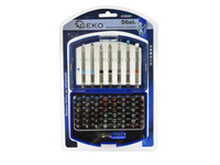 Komplet końcówek bitów CrV do wiertarki 56el.