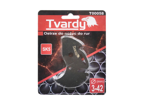 Ostrze wymienne do nożyc do rur i peszli 0-42mm SK5