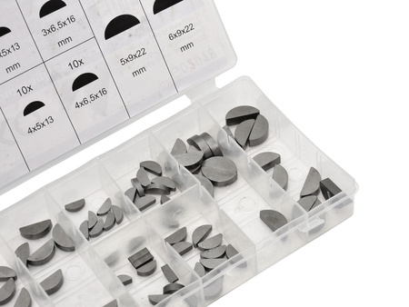 Zestaw klinów półokrągłych 80szt. (20)