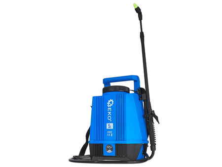 OPRYSKIWACZ AKUMULATOROWY CIŚNIENIOWY ELEKTRYCZNY OGRODOWY 5L 12V 1,3Ah