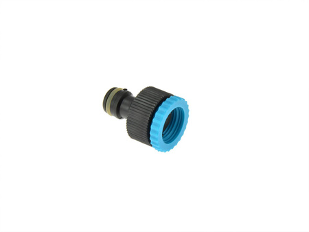 Przyłącze na kran 3/4” z redukcją na 1/2” BLUE LINE