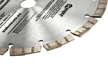 Tarcza diamentowa turbo do żelbetonu 230x12x22.23mm R&K