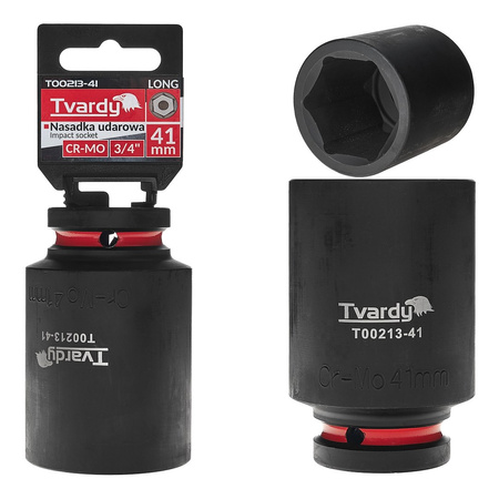 WYTRZYMAŁA NASADKA UDAROWA KRÓTKA 3/4" 42mm CR-MO TVARDY