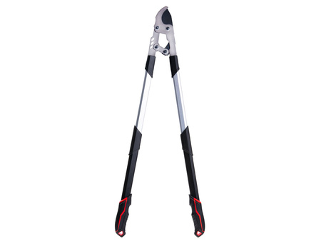 Sekator teleskopowy do gałęzi z przekładnią i ostrzem kowadełkowym 730-970mm 65Mn PTFE