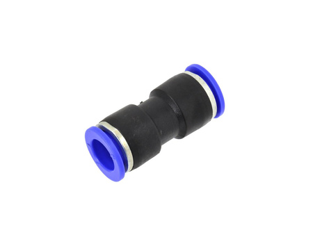 Złączka wtykowa przelotowa do węża PU/PE 6 mm