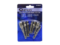 Zestaw redukcji do nasadek wkrętarki 1/4 3/8 1/2 8el.(25/100)