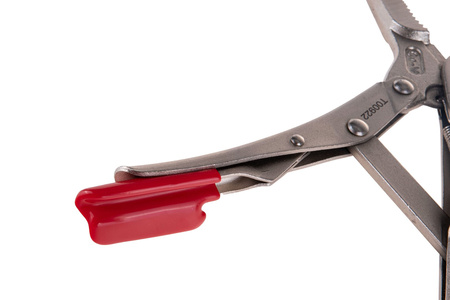 Szczypce zaciskowe morse'a – proste wydłużone szczęki – 225mm CrV (6/48)