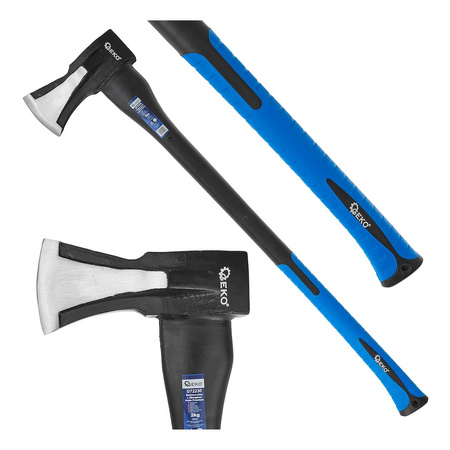 Siekiera rozłupująca 2 kg trzonek fiberglass GEKO Premium