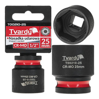 WYTRZYMAŁA NASADKA UDAROWA KRÓTKA 1/2" 25mm CR-MO TVARDY