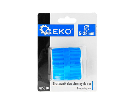 Gratownik dwustronny do rur 5-38mm 