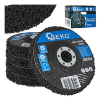 Tarcza włóknina ścierna do metalu 125 x 22,2mm CZARNA