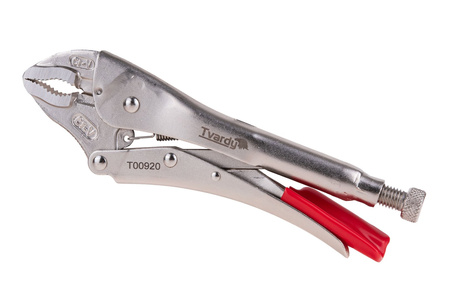Szczypce zaciskowe morse'a – okrągłe szczęki – 250mm CrV (6/48)
