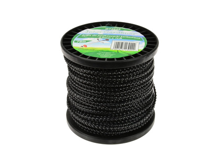 Żyłka do kosy podkaszarki karbowana kwadrat 3,0mm x 1LB