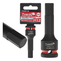 WYTRZYMAŁA NASADKA UDAROWA TRZPIENIOWA HEX H12 1/2” CR-MO TVARDY