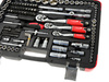 TVARDY Zestaw profesjonalnych kluczy nasadowych 216el. 1/4" 3/8" 1/2"