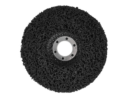 Tarcza włóknina ścierna do metalu 125 x 22,2mm CZARNA