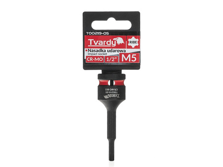 WYTRZYMAŁA NASADKA UDAROWA TRZPIENIOWA RIBE M5 1/2” CR-MO TVARDY