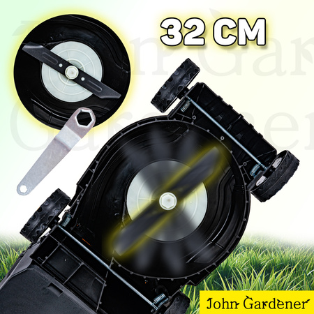 Elektryczna kosiarka indukcyjna John Gardener 2000W 32cm